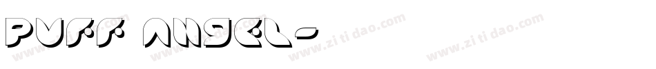 Puff Angel字体转换